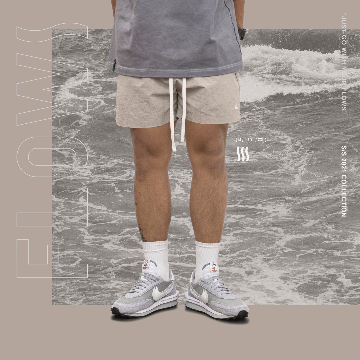 FLOWS SHT03 Nylon Shorts