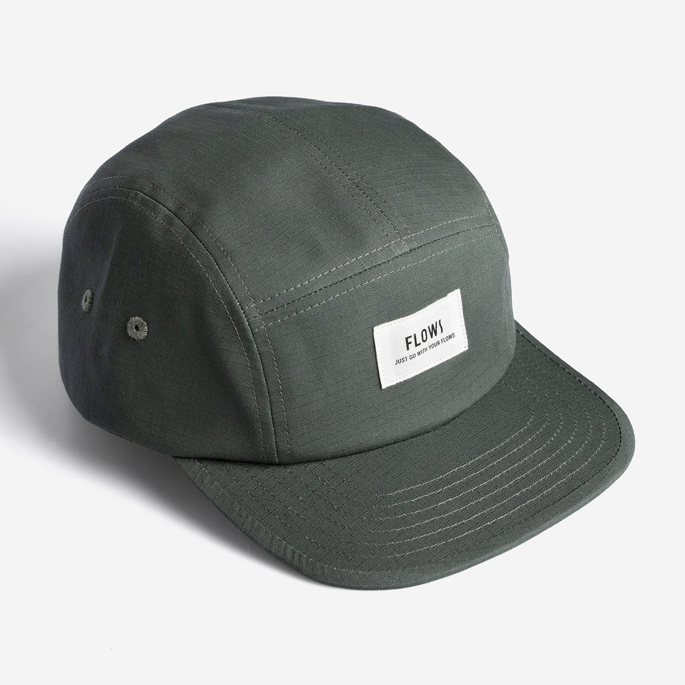 FLOWS CAP03 Woven label Cap