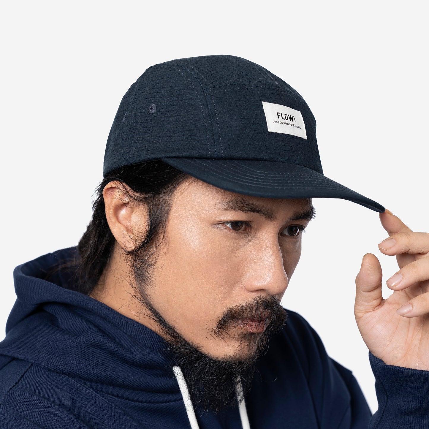 FLOWS CAP03 Woven label Cap