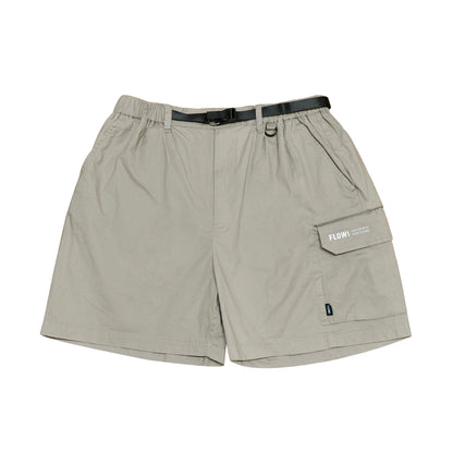 FLOWS SHT02 Cotton Spandex Poplin Cargo Shorts