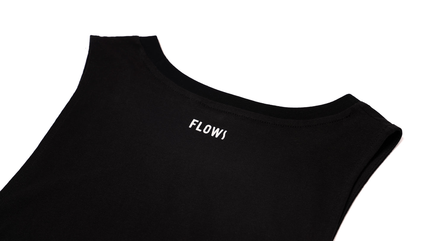 FLOWS TAN01 Tank top