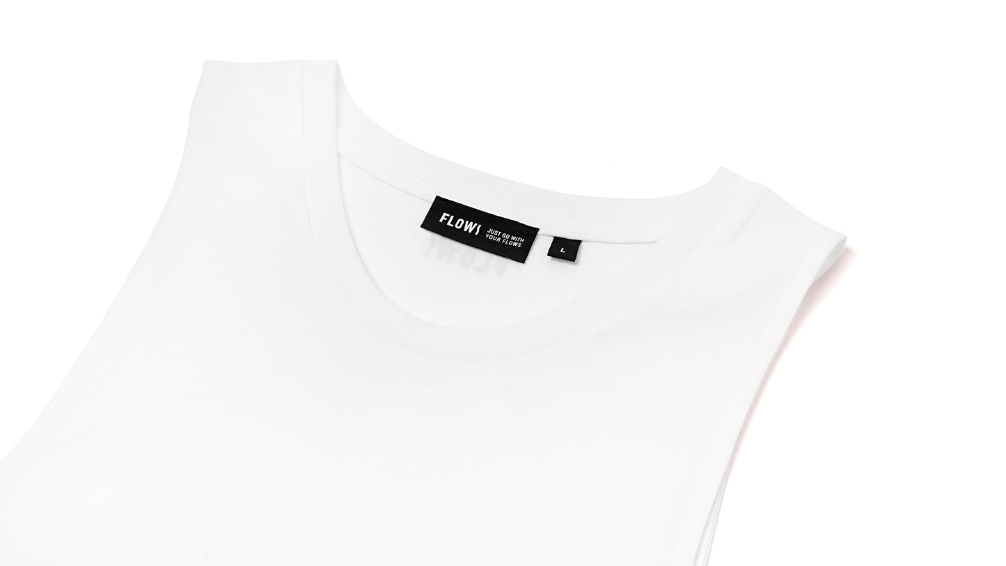 FLOWS TAN01 Tank top