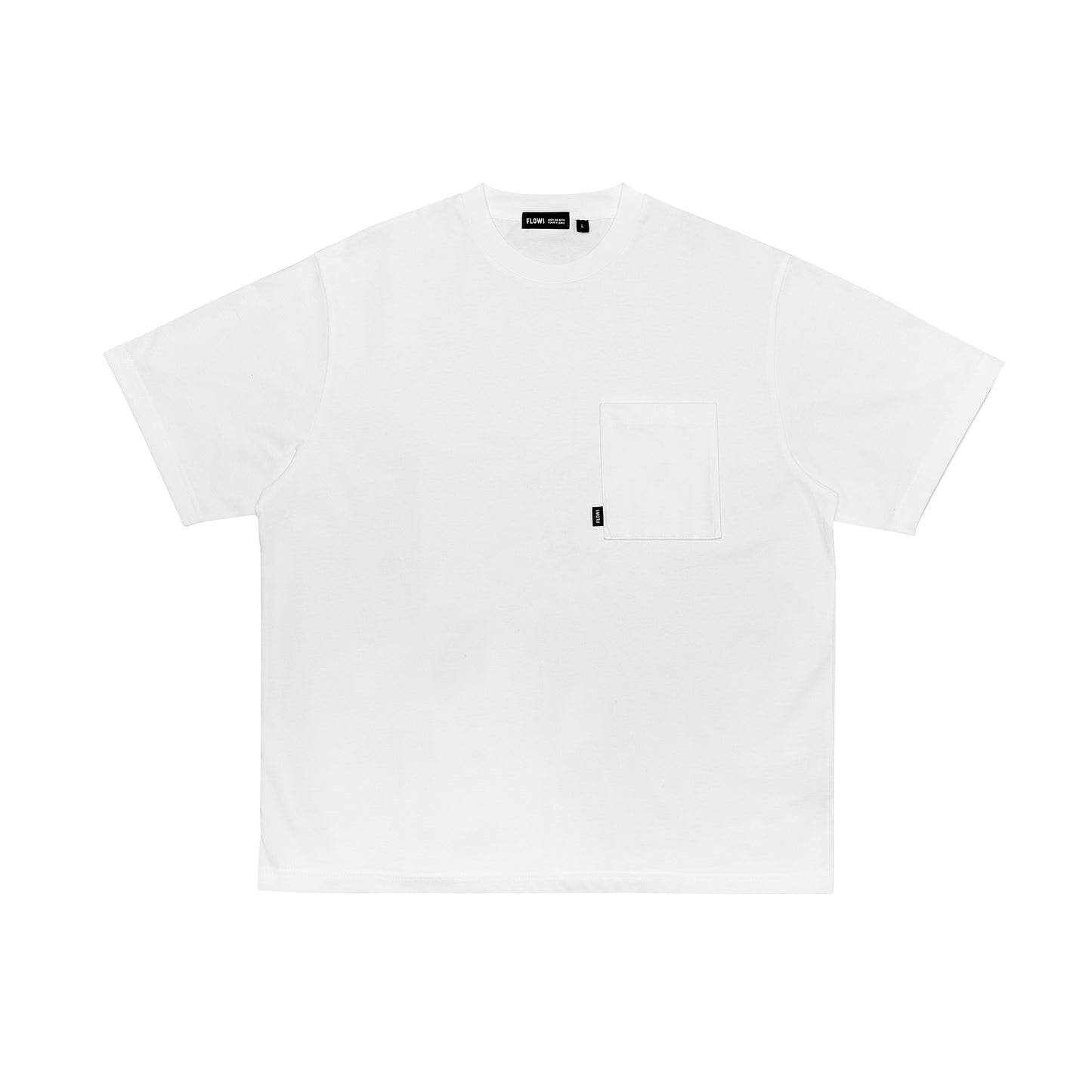 FLOWS TEE10 Basic Pocket Tee
