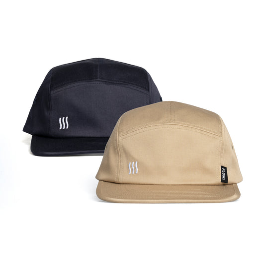 FLOWS CAP04 Woven Logo Cap