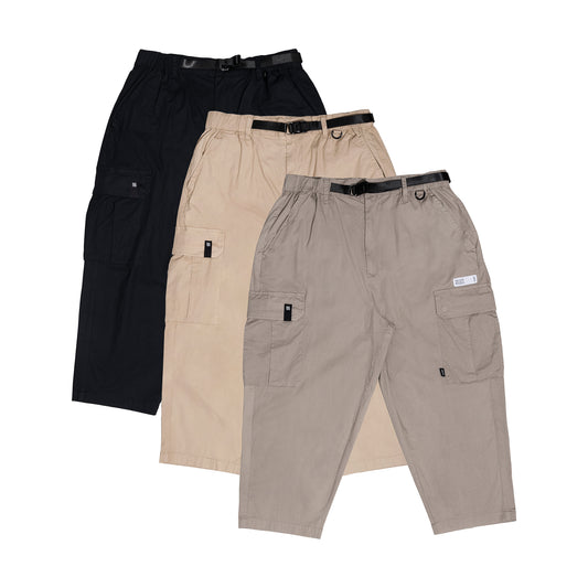 FLOWS PAN02 Cotton Spandex Poplin Cargo pants